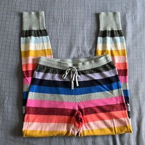 Gap Brand Sweater Legging in Multi Color Stripe